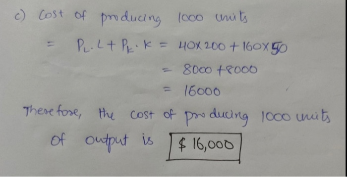 Solved here is just the answer to C and if you can | Chegg.com