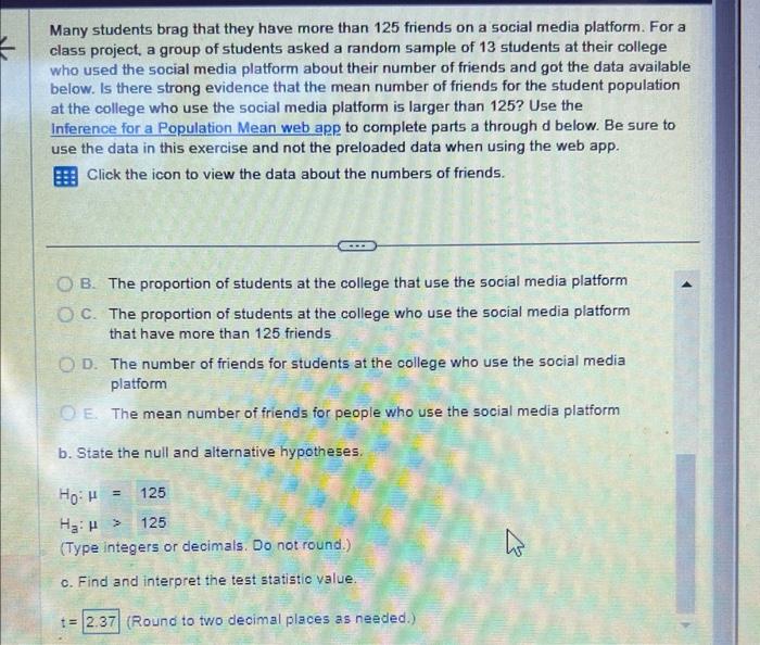 Solved Many students brag that they have more than 125 | Chegg.com