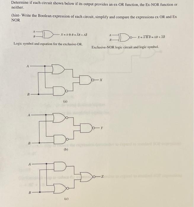 Solved For Logic Circuit: A. Write The Boolean Expression B. | Chegg.com