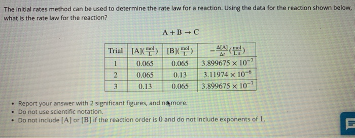 solved-the-initial-rates-method-can-be-used-to-determine-the-chegg