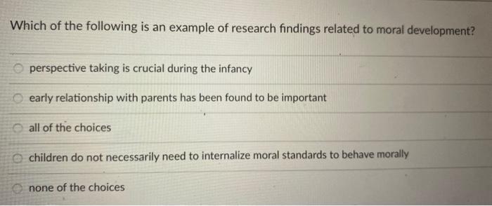 Solved Which of the following is an example of research | Chegg.com