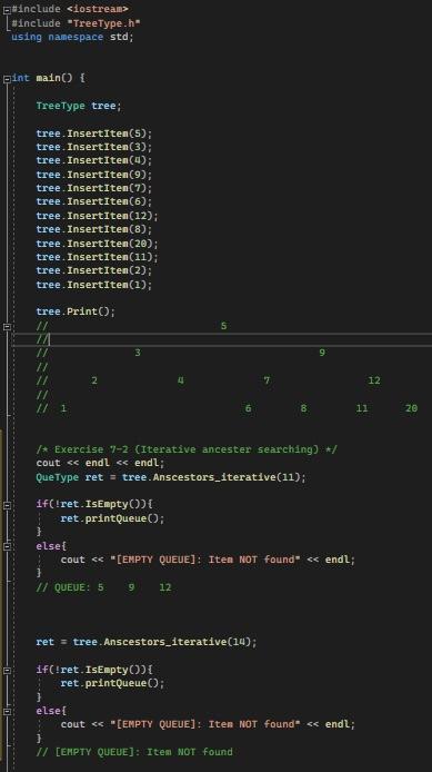 Solved This is Binary Search Tree in C++.I have to | Chegg.com