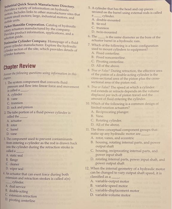 Solved Industrial Quick Search Manufacturer Directory.