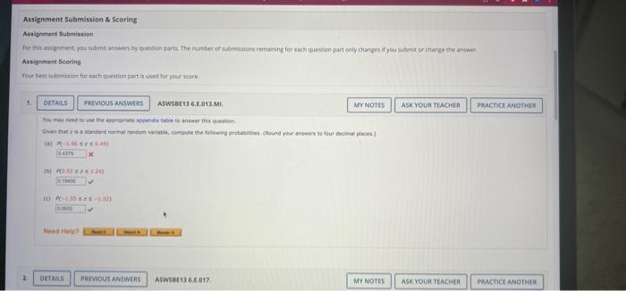 Solved Assignment Submission & Scoring Assignment Submission | Chegg.com