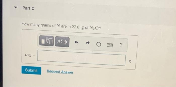 Solved Problem 7.25 Dinitrogen oxide (or nitrous oxide), N, | Chegg.com