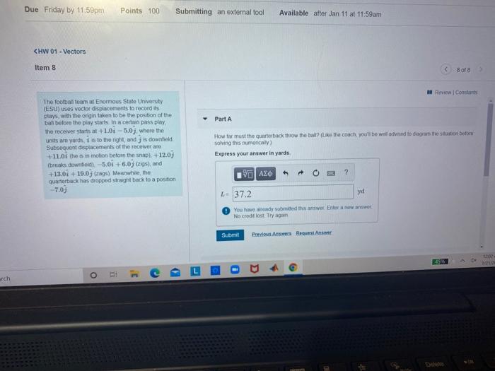 Solved Due Friday by 11:59pm Points 100 Submitting an | Chegg.com