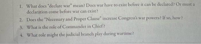 1-what-does-declare-war-mean-does-war-have-to-chegg