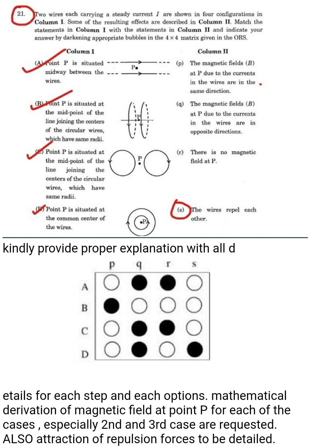 Solved kindly provide detailed explanation for each step and | Chegg.com