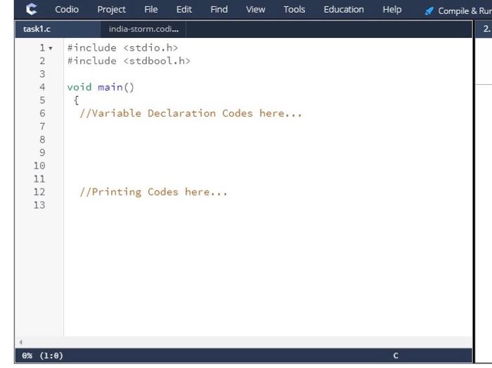 Solved Given the table below, declare the following | Chegg.com