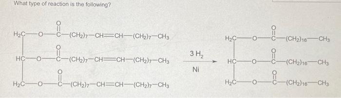 Solved What type of reaction is the following? Ni3H2= | Chegg.com