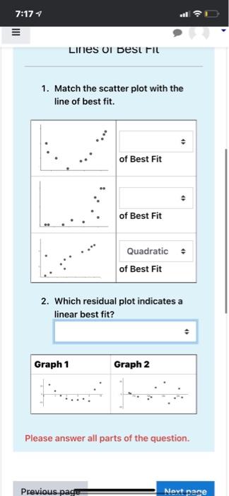 scatter plot examples with line of best fit
