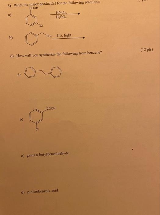 Solved 2) Which Of The Following Sets Of Substituents Are | Chegg.com