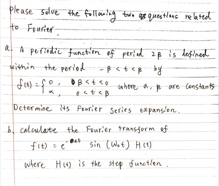 Solved please solve the following two as questions related | Chegg.com
