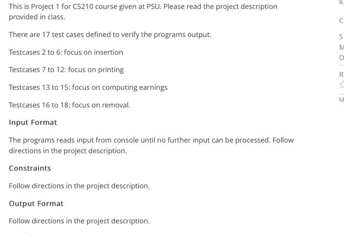 Solved CS210 (212) Data Structures Term Project I> Al-Ula: | Chegg.com