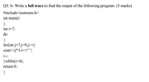 Solved I need the answer in c++ programming language and I | Chegg.com