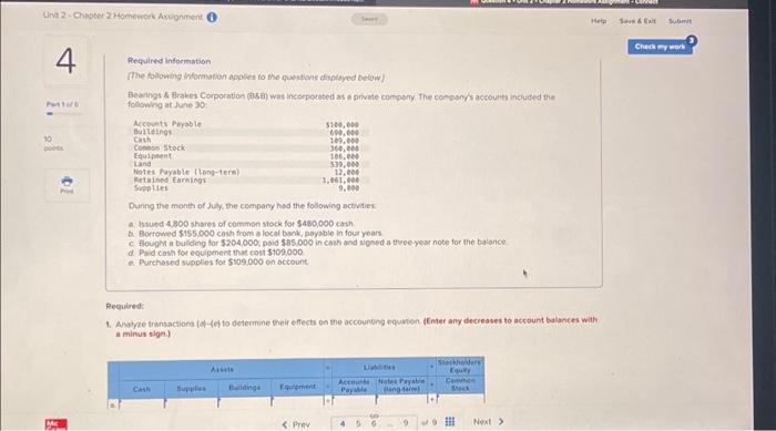 pearson chapter 2 homework