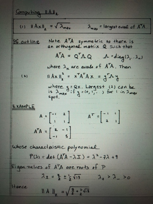 Solved 1. [6pts) Compute A . . A 2 and A co
