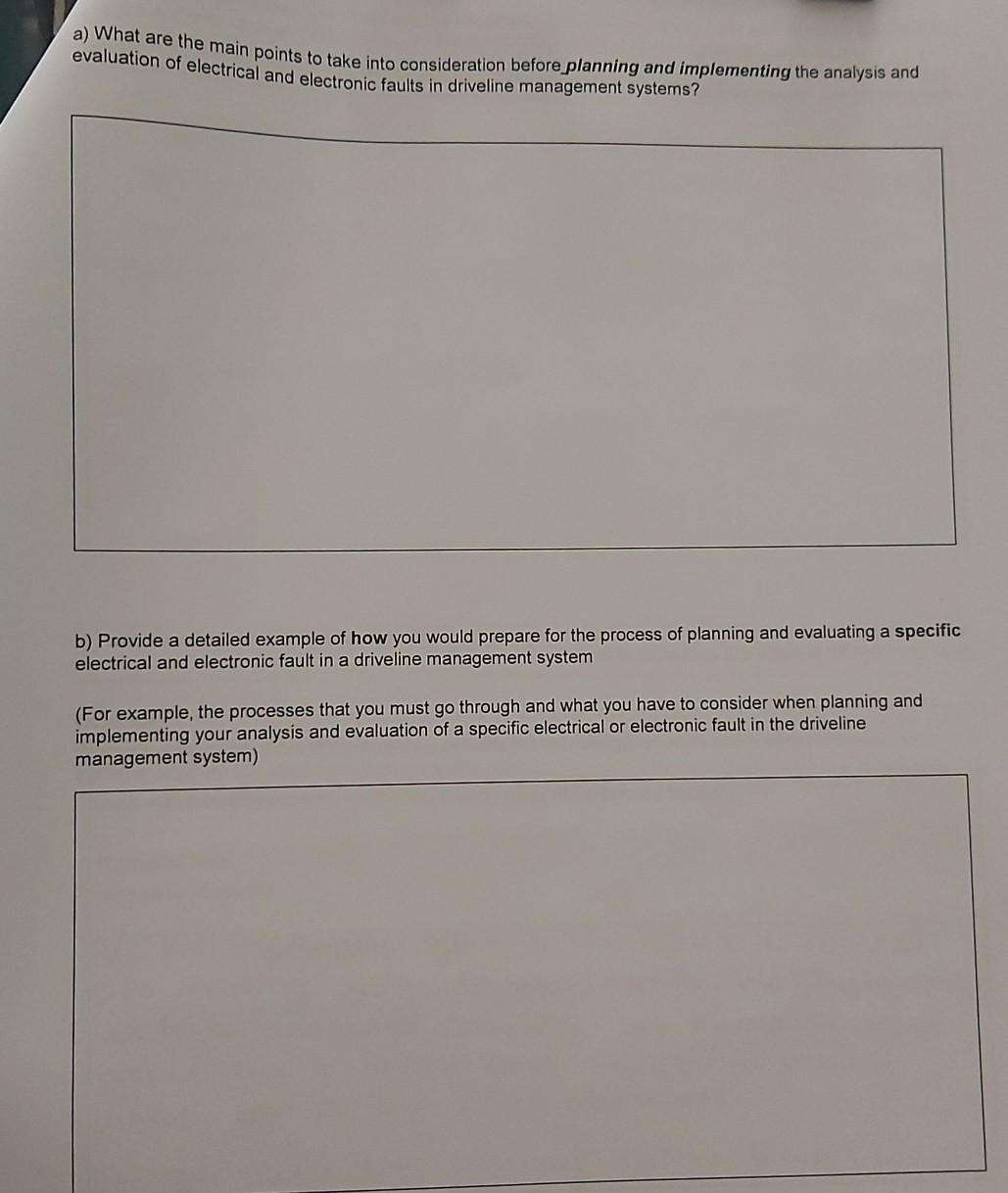 Solved evaluation of electrical and electronic faults in