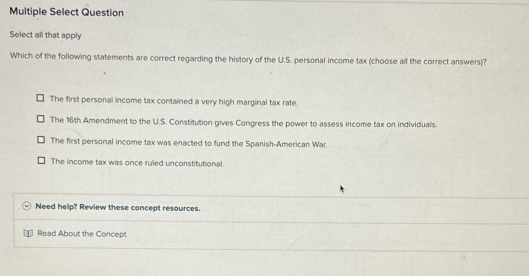 Solved Multiple Select QuestionSelect all that applyWhich of | Chegg.com