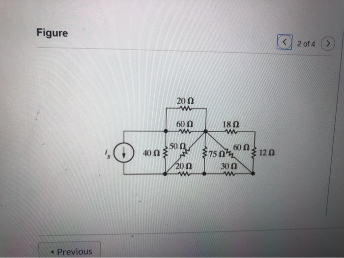 Solved Determine the equivalent resistance seen by the