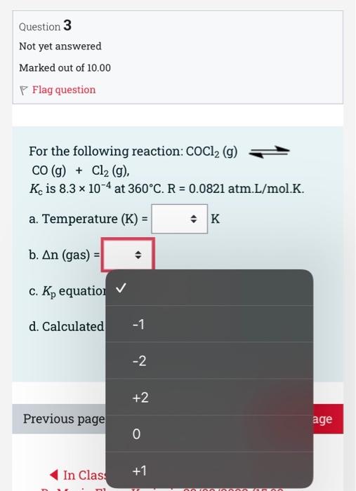 Solved Question 3 Not yet answered Marked out of 10.00 P | Chegg.com