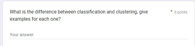 Solved What is the difference between classification and | Chegg.com