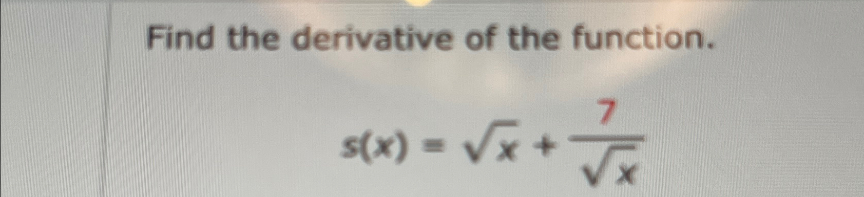 derivative of sqrt(8x-x^2)
