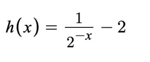 h(x)=2−x1−2 | Chegg.com