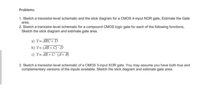 and gate transistor level