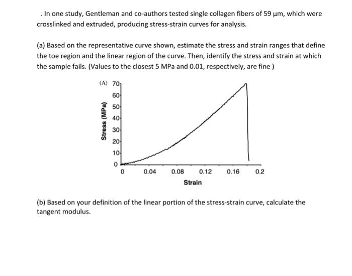 Solved . In one study, Gentleman and co-authors tested | Chegg.com