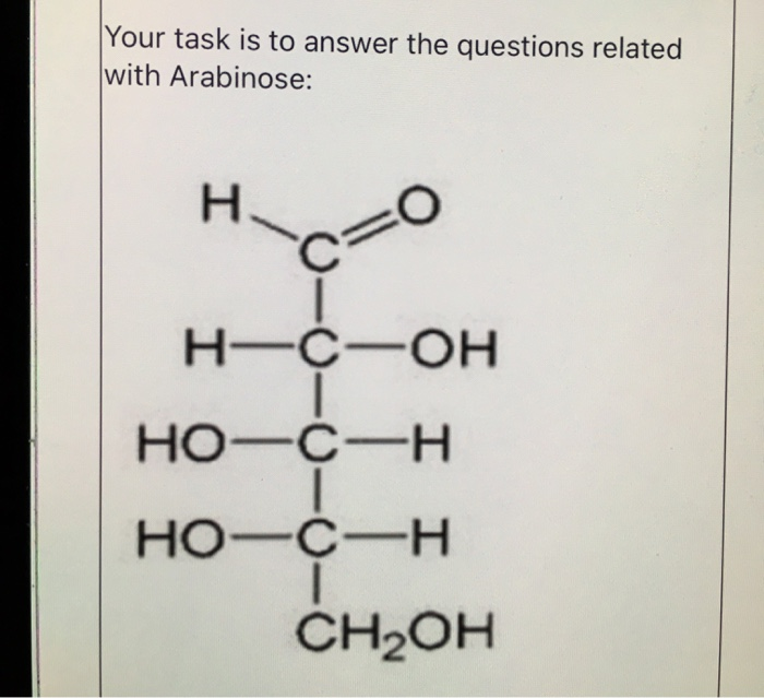 structure of arabinose