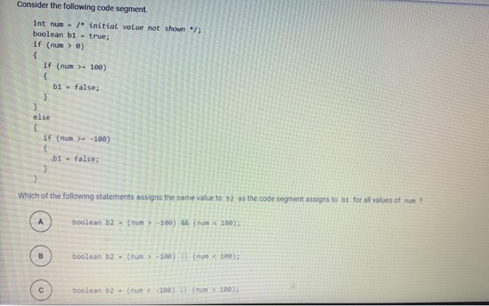 solved-consider-the-following-code-segment-int-num-chegg