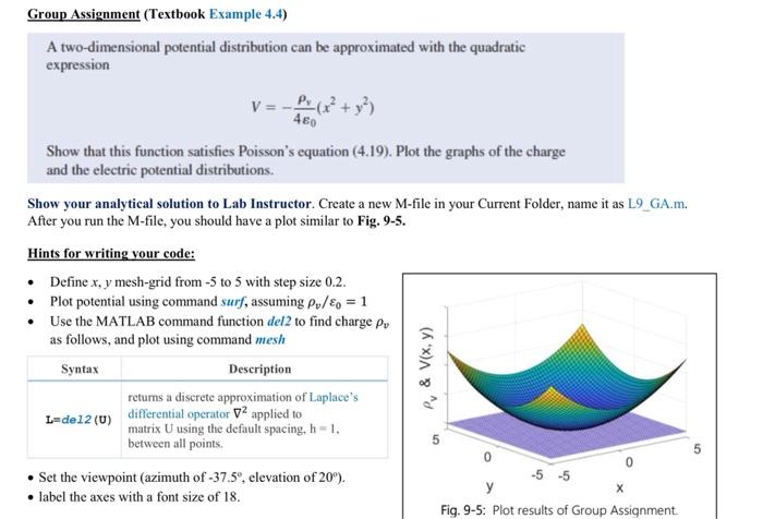 Solved Group Assignment (Textbook Example 4.4) A | Chegg.com