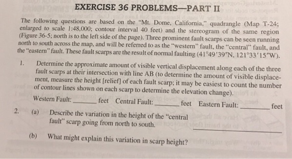 Feet in exercise - part II