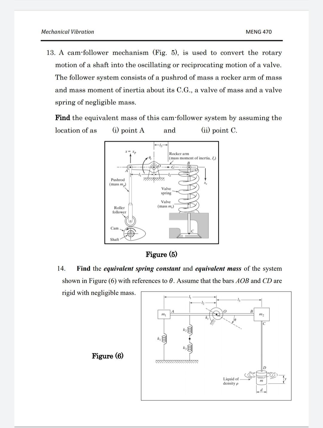 Solved 7. The spring constant of a helical spring under