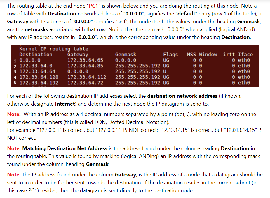 Solved Consider the following network. Note that not all end