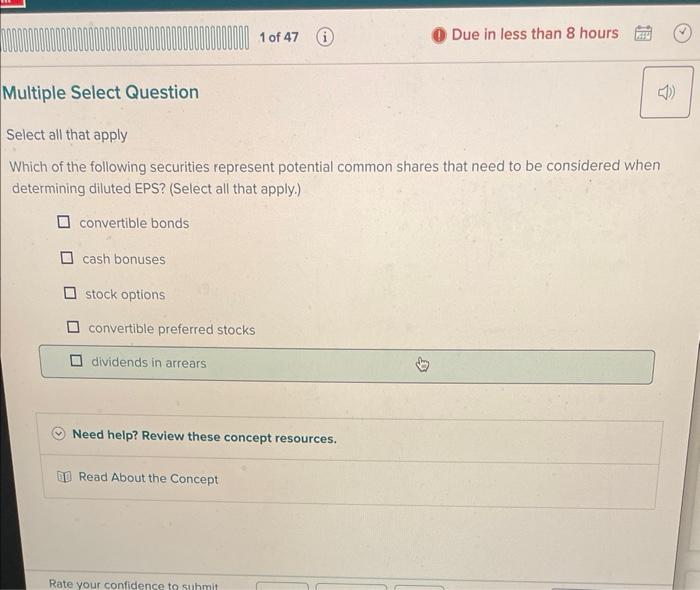 Solved Select all that apply Which of the following | Chegg.com