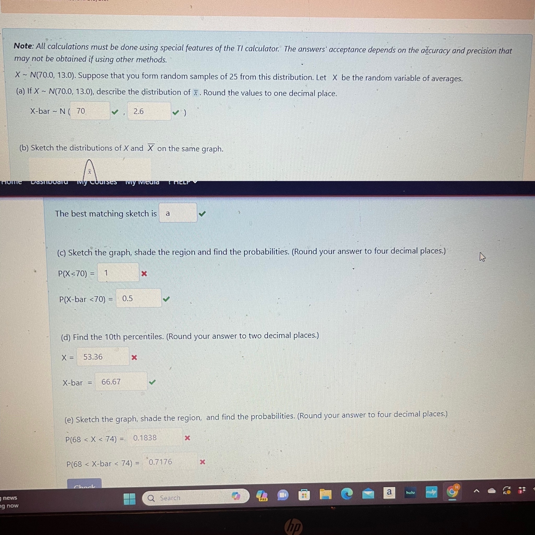 Solved Note: All calculations must be done using special | Chegg.com