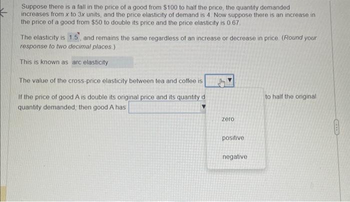 Solved Suppose there is a fall in the price of a good from | Chegg.com