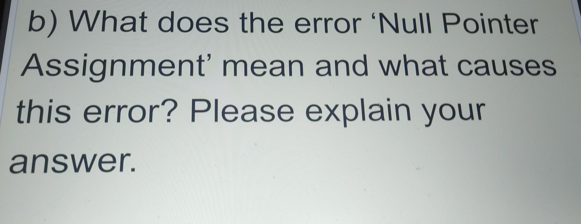 pointer assignment error