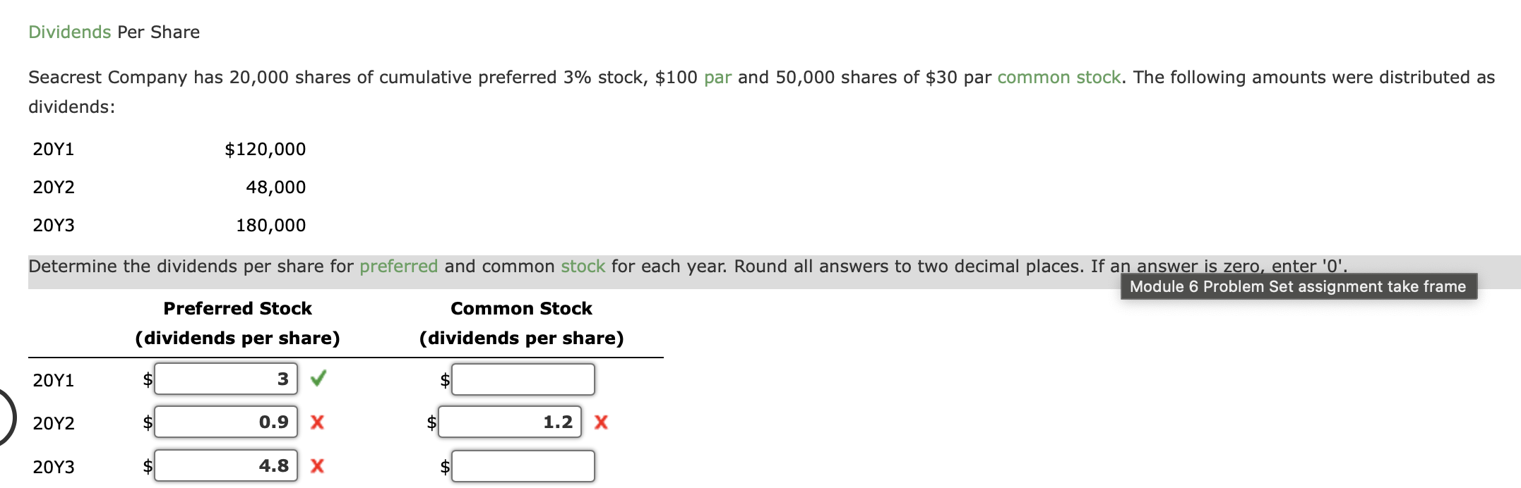 If A Company Has 150 Shares Solved Seacrest Company has 20,000 shares of cumulative | Chegg.com