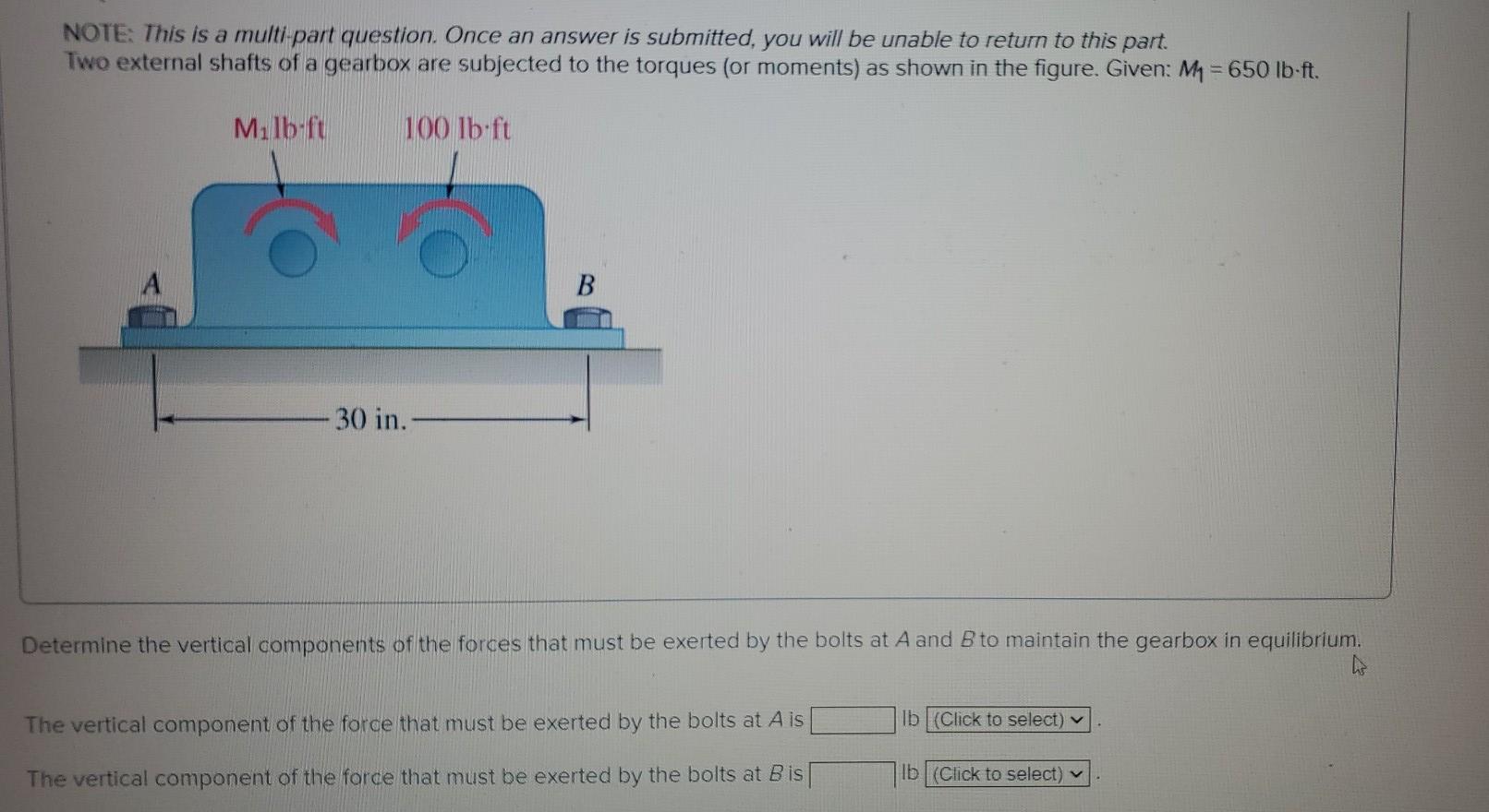 Solved NOTE This is a multipart question. Once an answer