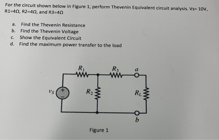 Solved For the circuit shown below in Figure 1, perform | Chegg.com