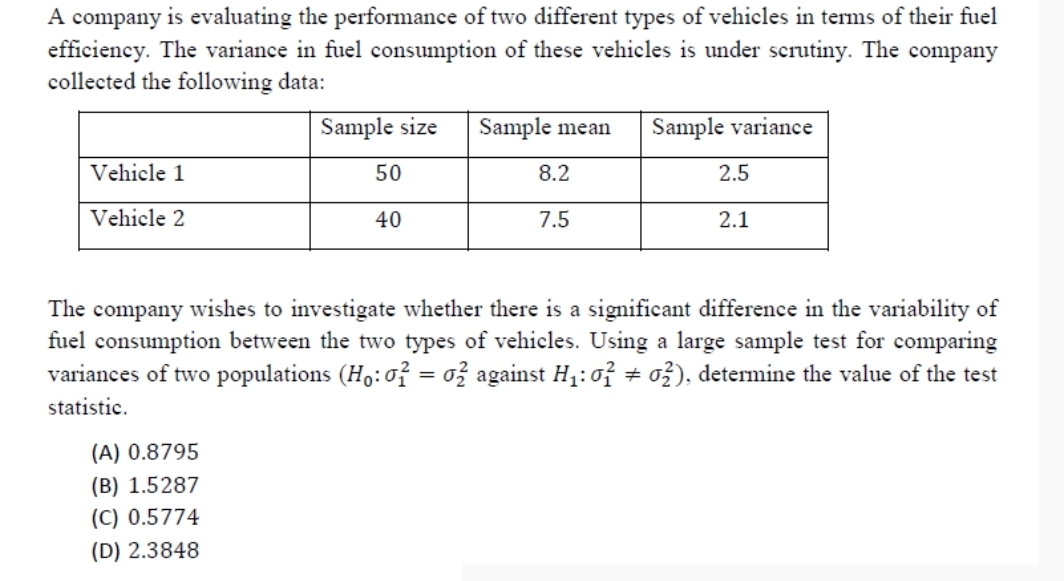 A Company Is Evaluating The Performance Of Two Chegg A Company Is Evaluating The Performance Of Two Chegg