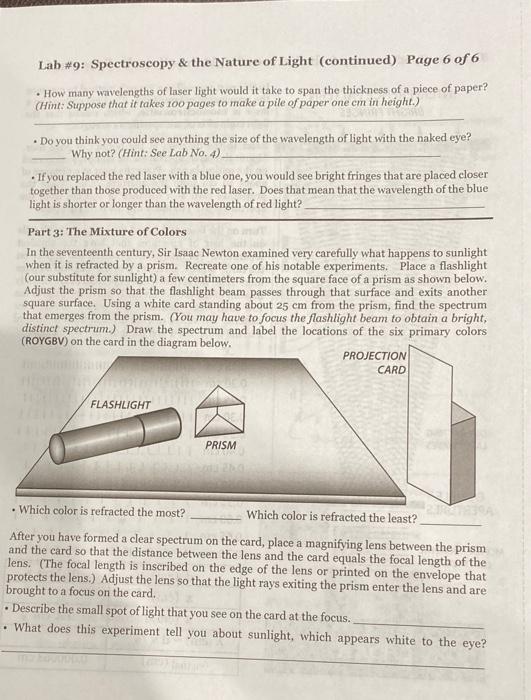 Solved PH112 SPACE, ASTRONOMY and OUR UNIVERSE LABORATORY 9