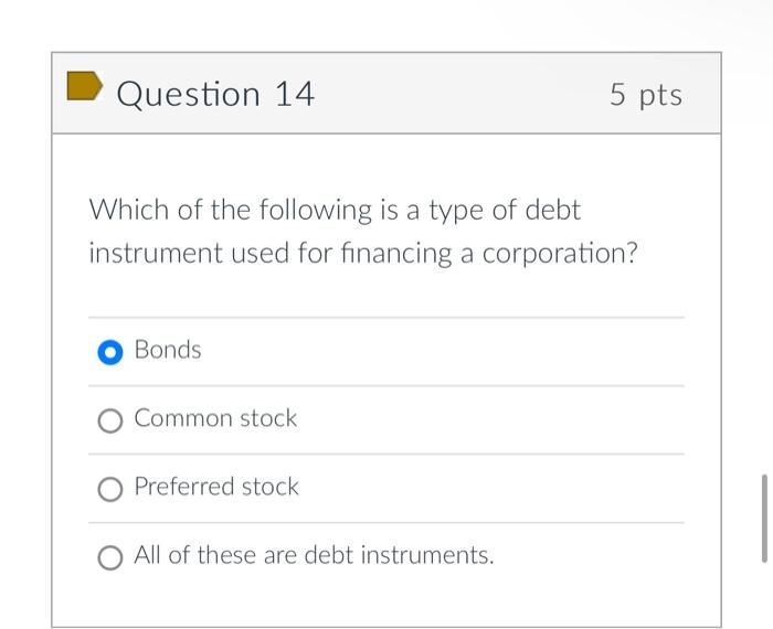 Solved Question 14 5 pts Which of the following is a type of | Chegg.com