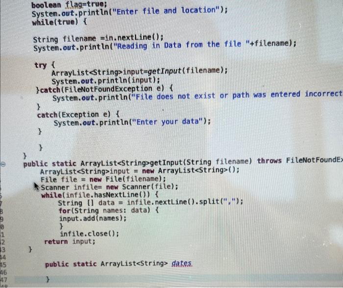 Solved //JAVA// i need a method that returns an array string | Chegg.com