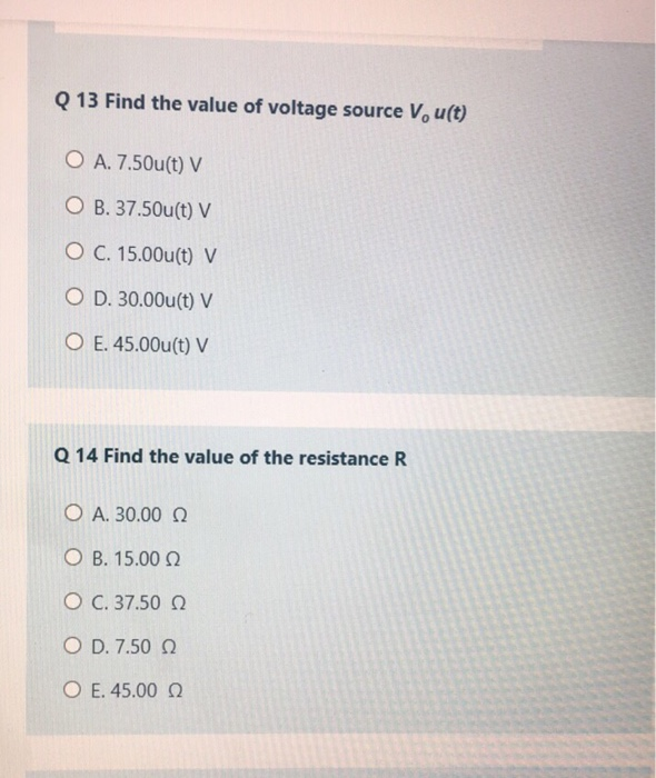 Solved Consider the circuit shown in Fig. 4 to answer the | Chegg.com