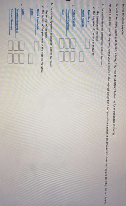 solved-entries-for-notes-payable-bennett-enterprises-issues-chegg