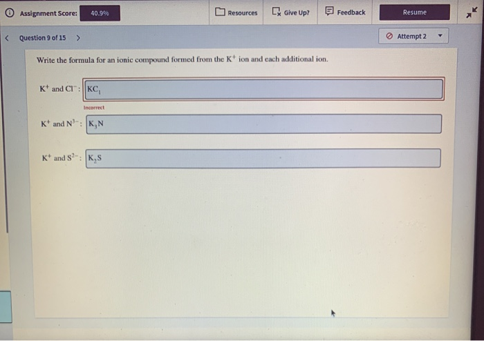 Solved Use The Periodic Table To Predict Which Ion Will Form Chegg Com